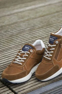 Heren Australian Discover Sneakers Cognac Heren