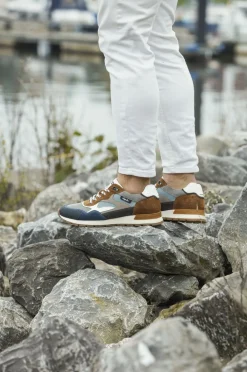 Heren Australian Tiago Sneakers Blauw Heren