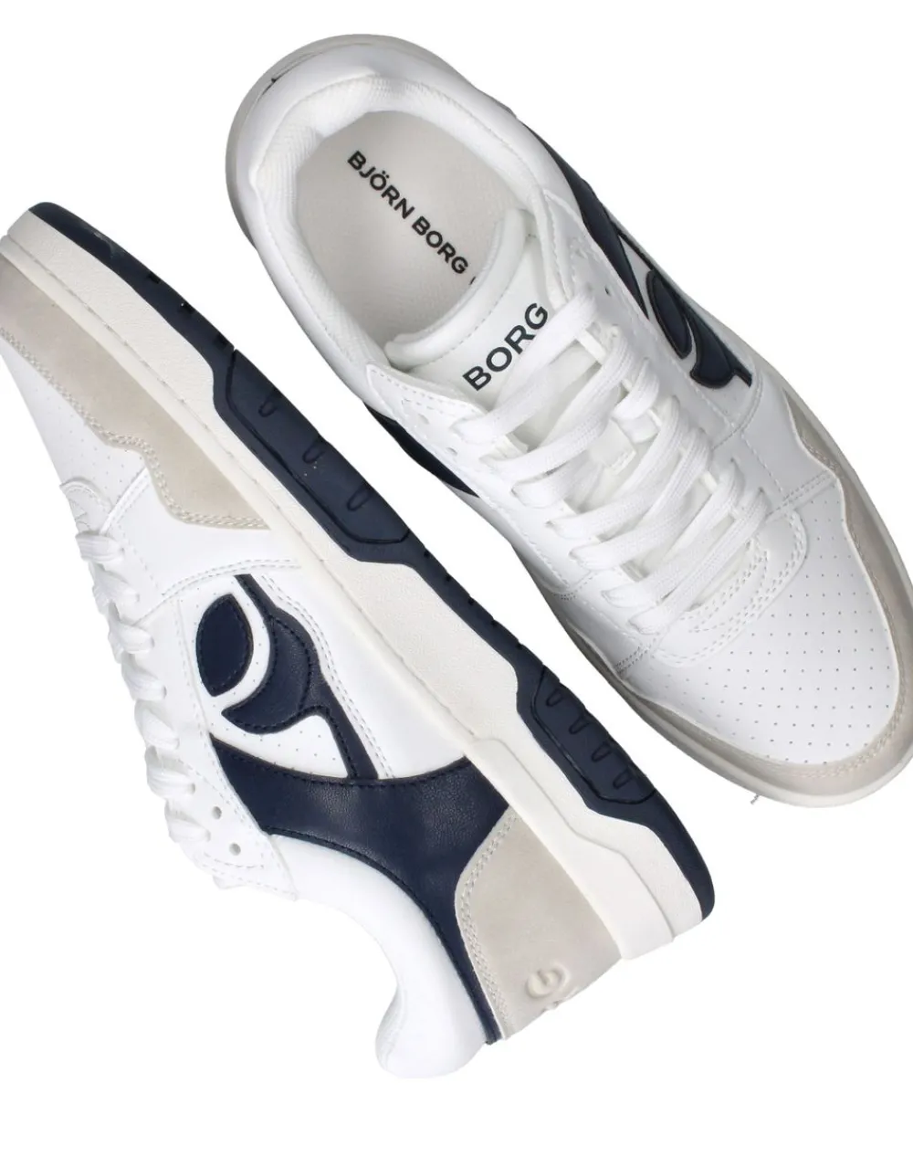 Heren Bjorn Borg Ollie WB Sneakers Wit Heren