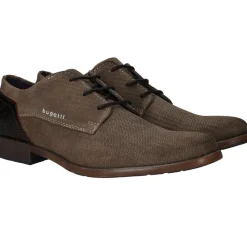 Heren Bugatti Veterschoenen Taupe Heren