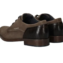 Heren Bugatti Veterschoenen Taupe Heren