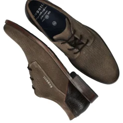 Heren Bugatti Veterschoenen Taupe Heren