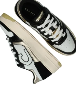 DAMES Cruyff Campo High Lux Tall Sneakers Zwart Dames