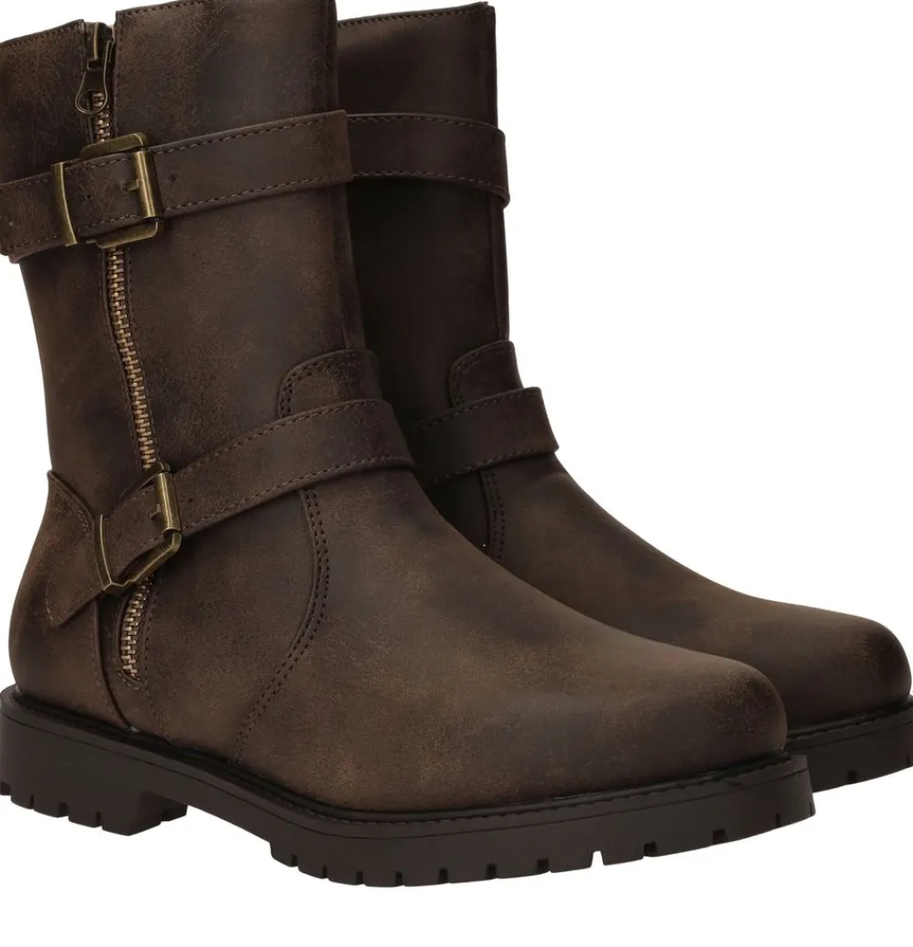 DAMES DSTRCT Bikerboots Dames
