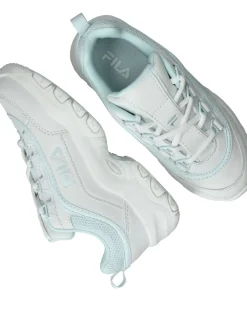 Fila Strada Logo Sneakers Wit Meisjes