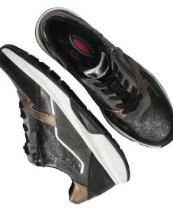 DAMES Gabor Rollingsoft Sneakers Zwart Dames