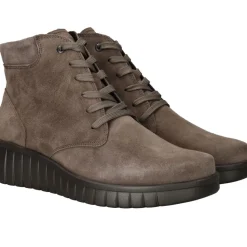 DAMES Hartjes Veterboots Beige Dames