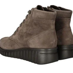 DAMES Hartjes Veterboots Beige Dames