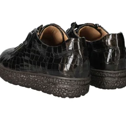 DAMES Hartjes Veterschoenen Zwart Dames