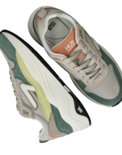 DAMES HUB Glide S43 Sneakers Groen Dames