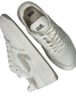 DAMES HUB Smash L31 Sneakers Beige Dames
