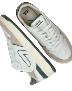 Heren HUB Smash L68 Sneakers Wit Heren