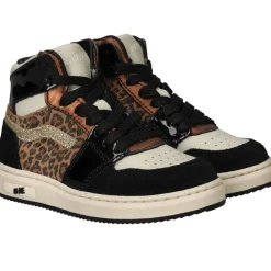 IKKE IK-KE Veterschoenen Zwart Meisjes