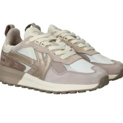 DAMES Kaotiko Detroit Gold Sneakers Taupe Dames