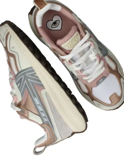 DAMES Kaotiko Detroit Tach Sneakers Roze Dames