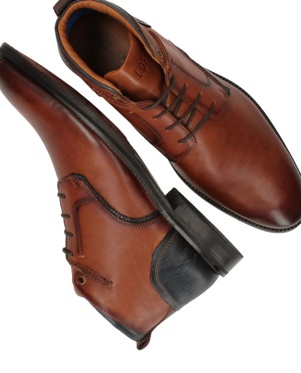 Heren LOFF 1881 Boots Cognac Heren