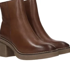 DAMES LOFF 1881 Enkellaarsjes Cognac Dames