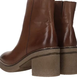 DAMES LOFF 1881 Enkellaarsjes Cognac Dames