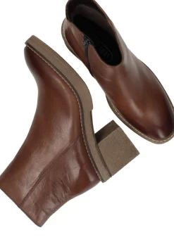 DAMES LOFF 1881 Enkellaarsjes Cognac Dames