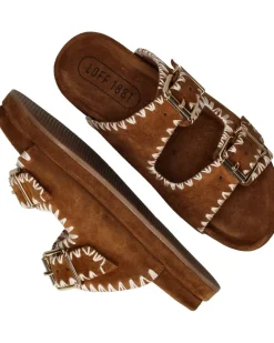 DAMES LOFF 1881 Slippers Cognac Dames