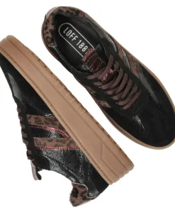 DAMES LOFF 1881 Veterschoenen Zwart Dames