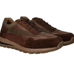 Heren Mephisto Barth Velsport Sneakers Cognac Heren