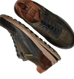 Heren Mephisto Bradley Sneakers Groen Heren