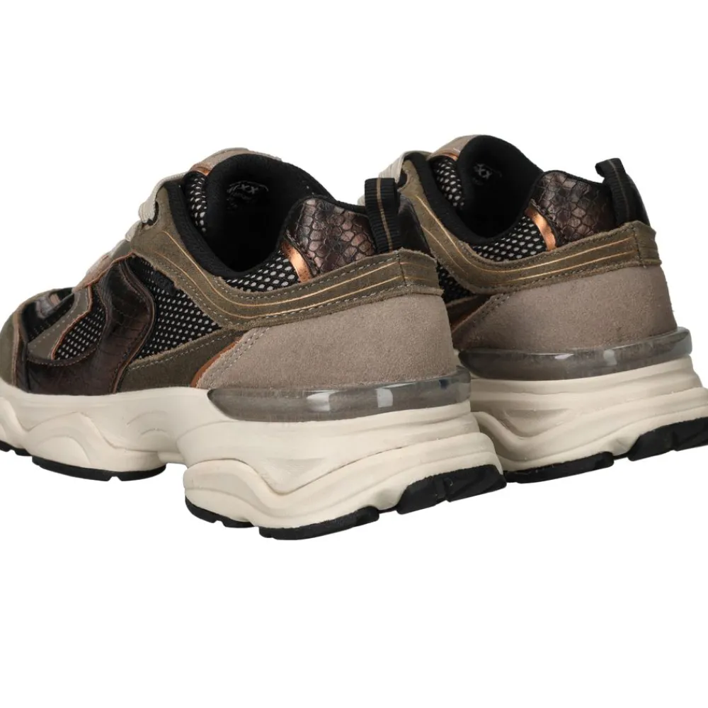 DAMES Mexx Norah Komo Sneakers Groen Dames