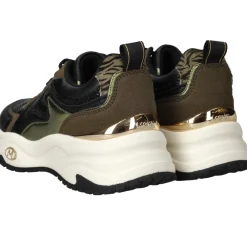 DAMES Mexx Palma Ora Sneakers Zwart Dames