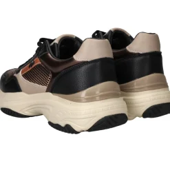 DAMES Mexx Radja Pax Sneakers Zwart Dames