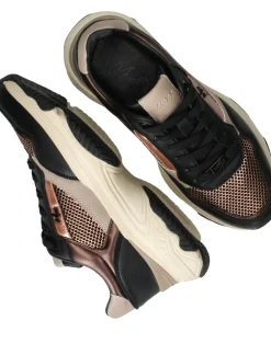 DAMES Mexx Radja Pax Sneakers Zwart Dames