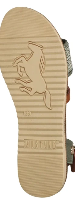 DAMES Mustang Sandalen Bruin Dames