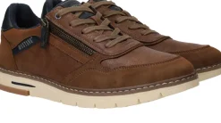 Heren Mustang Sneakers Cognac Heren