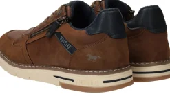 Heren Mustang Sneakers Cognac Heren