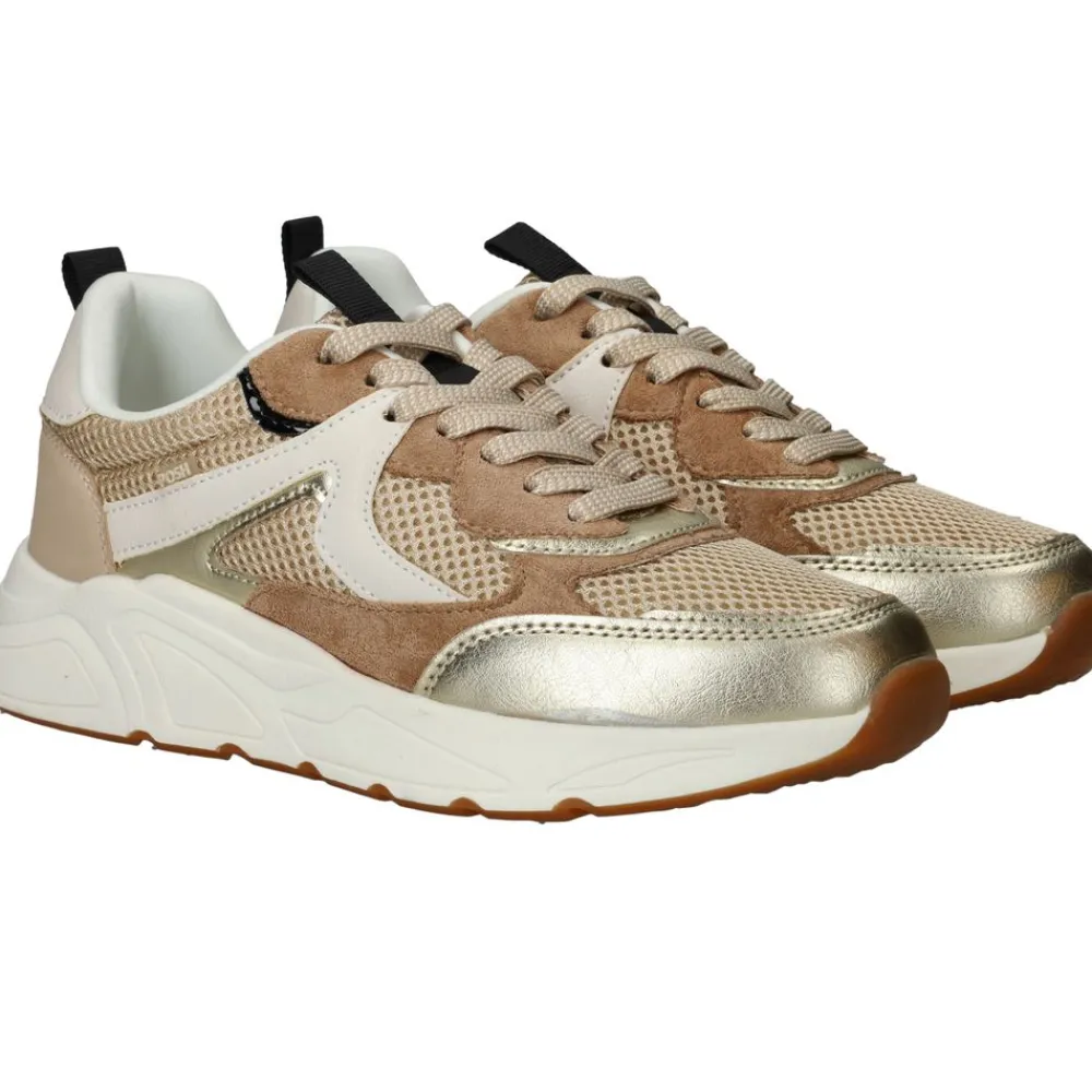 DAMES POSH by Poelman Sneakers Beige Dames