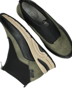 DAMES Rieker Boots Zwart Dames