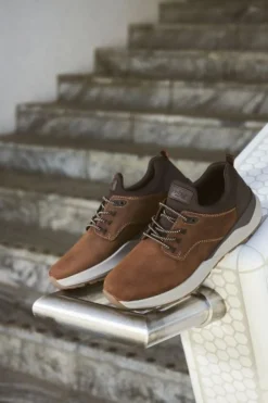 Heren Rieker Instappers Cognac Heren