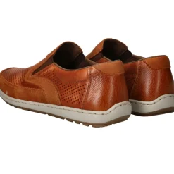 Heren Rieker Instappers Cognac Heren