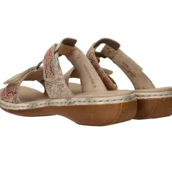 DAMES Rieker Slippers Beige Dames