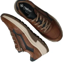 Heren Rieker Sneakers Bruin Heren