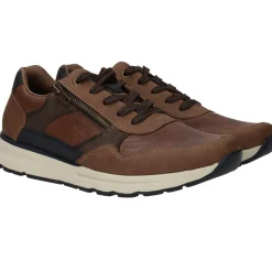 Heren Rieker Sneakers Bruin Heren