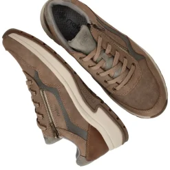 Heren Rieker Sneakers Taupe Heren