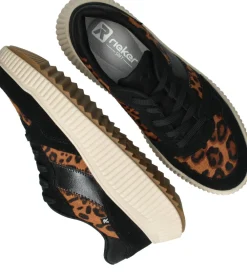DAMES Rieker Sneakers Zwart Dames