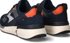 Heren Rieker Sport Sneakers Blauw Heren