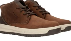 Heren Rieker Veterboots Bruin Heren