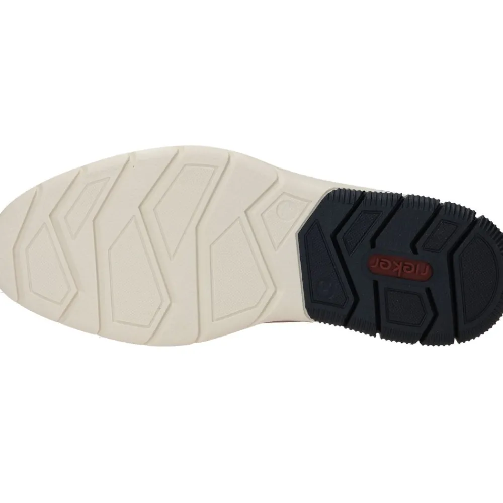 Heren Rieker Veterschoenen Bruin Heren