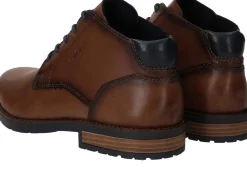 Heren Rieker Veterschoenen Cognac Heren