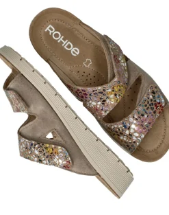 DAMES Rohde Slippers Bruin Dames