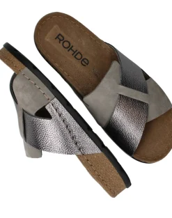 DAMES Rohde Slippers Grijs Dames