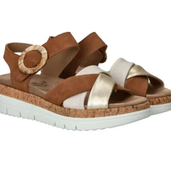 DAMES Sens Sandalen Bruin Dames